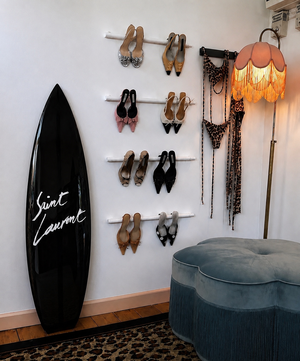 High Fashion Surfboard Wall Decor