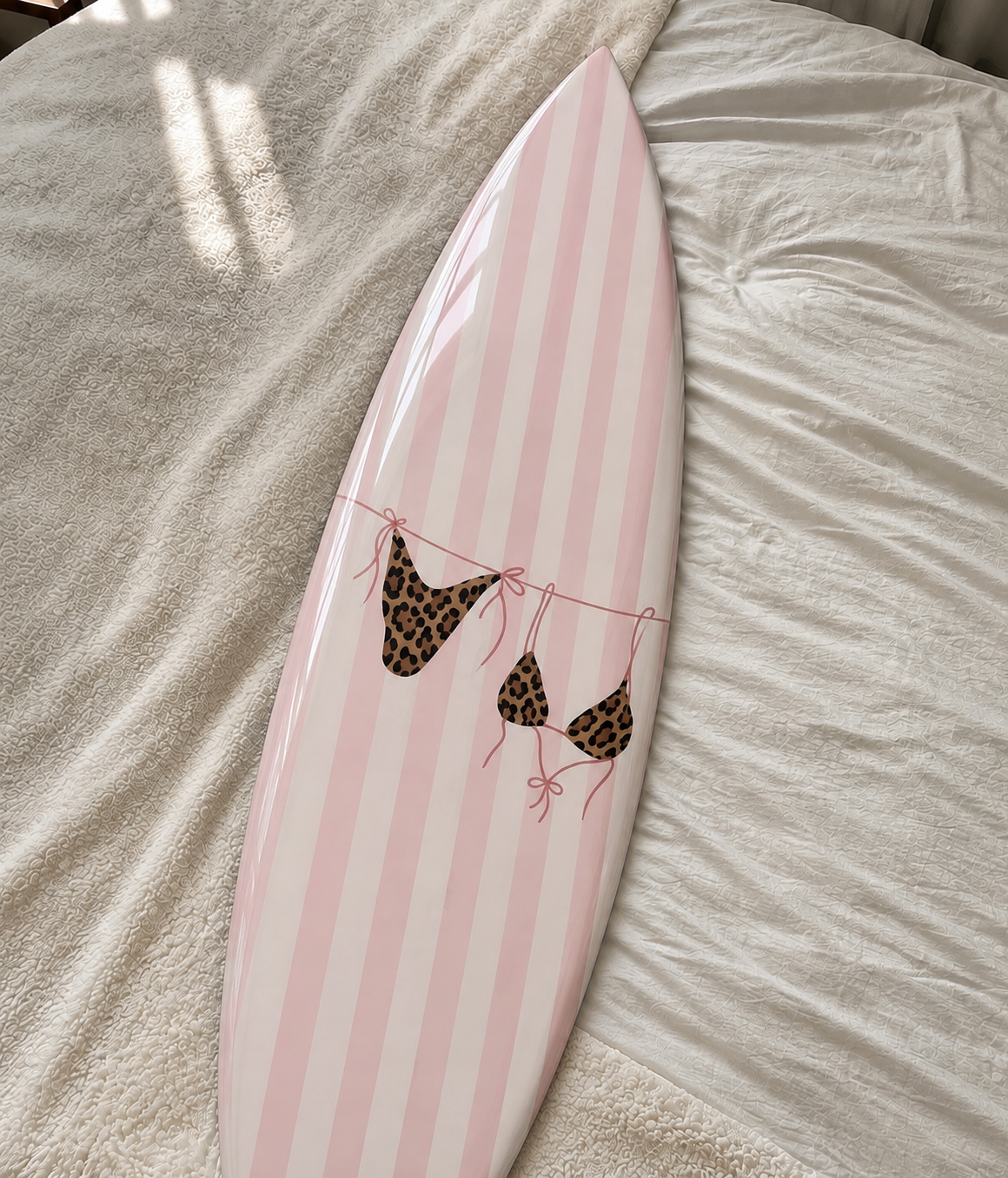 Kini Babe Surfboard Wall Decor