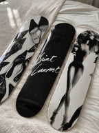 Saint Laurent Skateboard Wall Decor Set