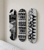 High Fashion Skateboard Wall Decor Set