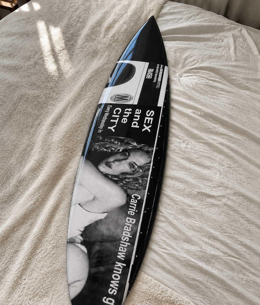 Carrie Surfboard Wall Decor