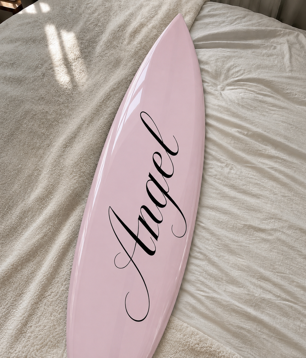 Angel Surfboard Wall Decor