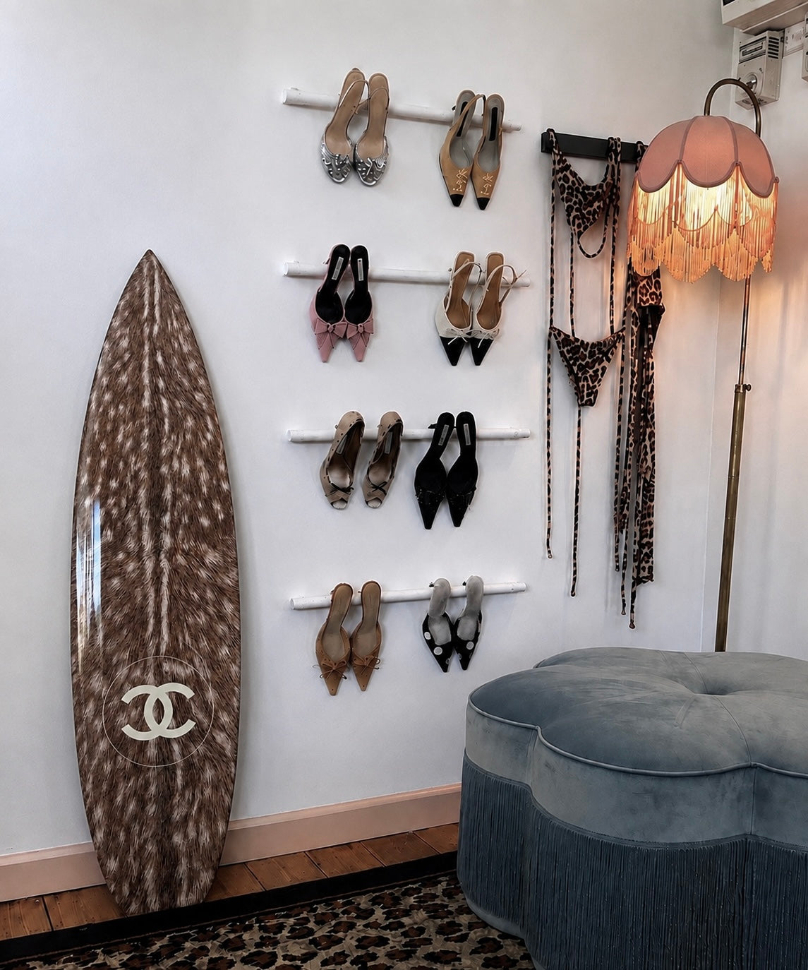 Bambi Surfboard Wall Art