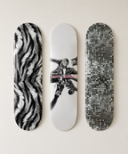 Saint Laurent Disco Skateboard Wall Decor Set