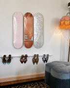 Chanel Pearl Skateboard Wall Decor Set