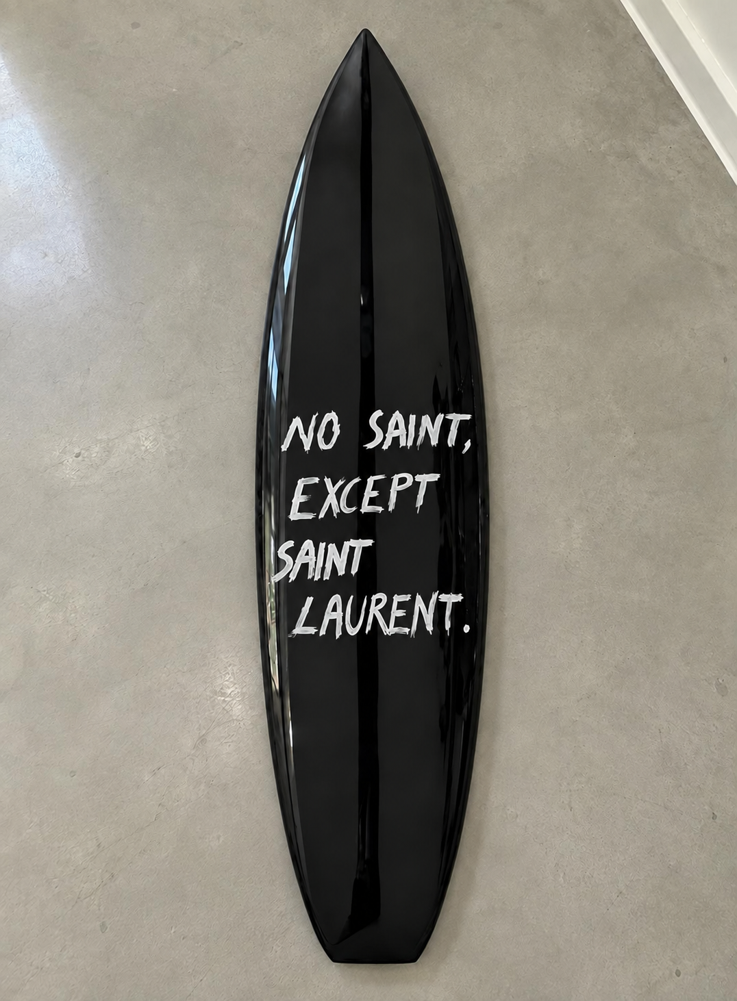 Saint Surfboard Wall Decor