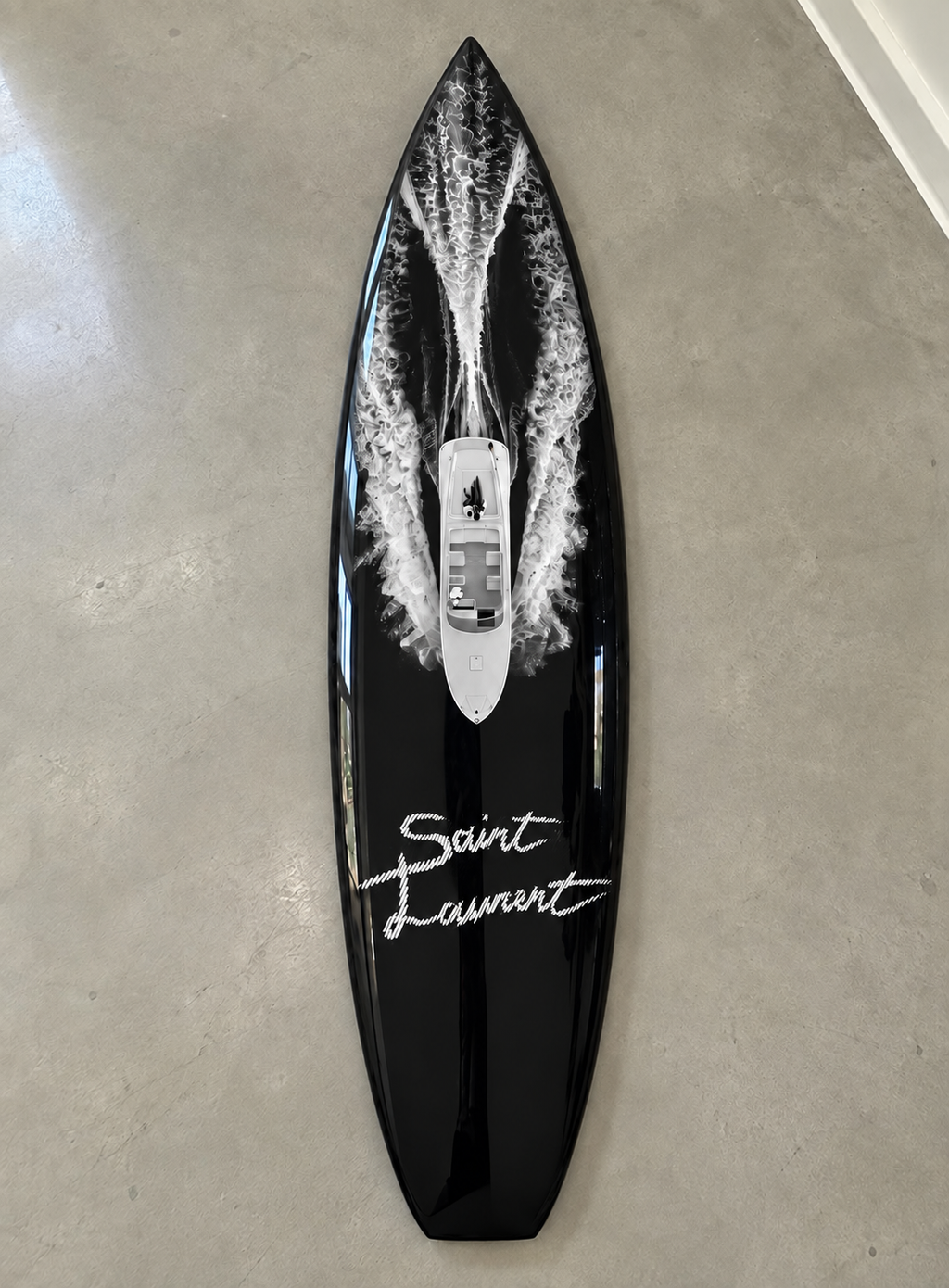 The Amalfi Coast Surfboard Wall Decor