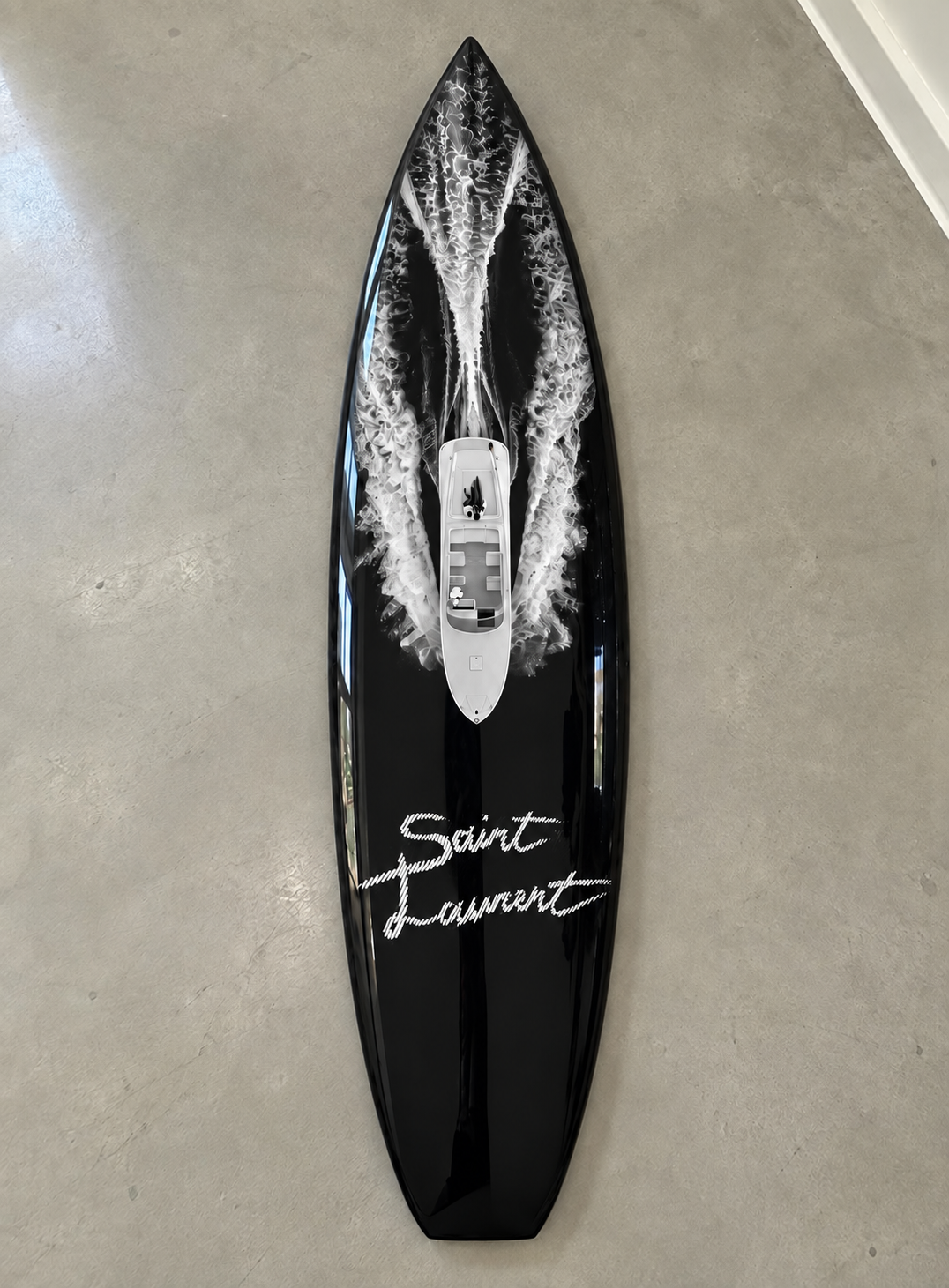 The Amalfi Coast Surfboard Wall Decor