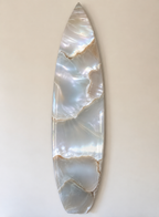Summer Shell Surfboard Wall Decor