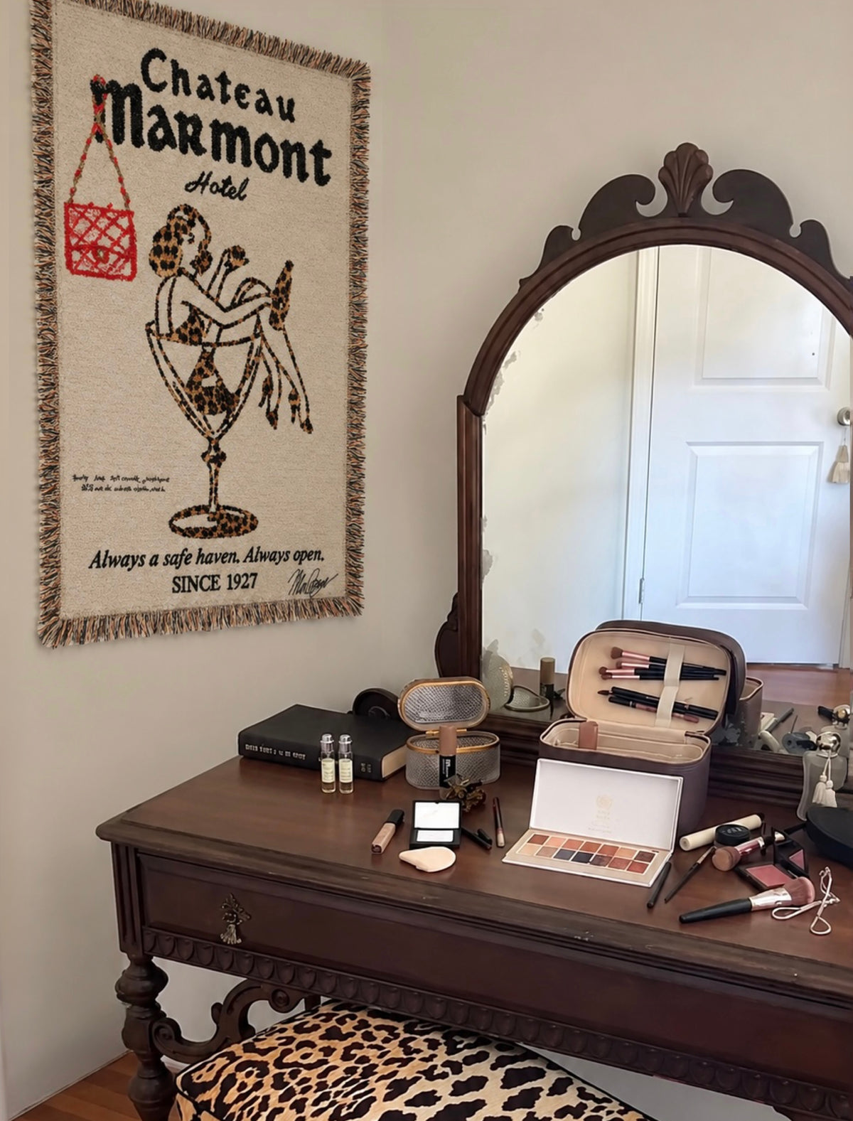 ‘The Chateau’ Hand Woven Tapestry Rug