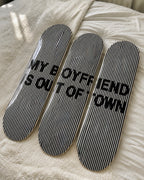 Out of Town Skateboard Wall Decor Set