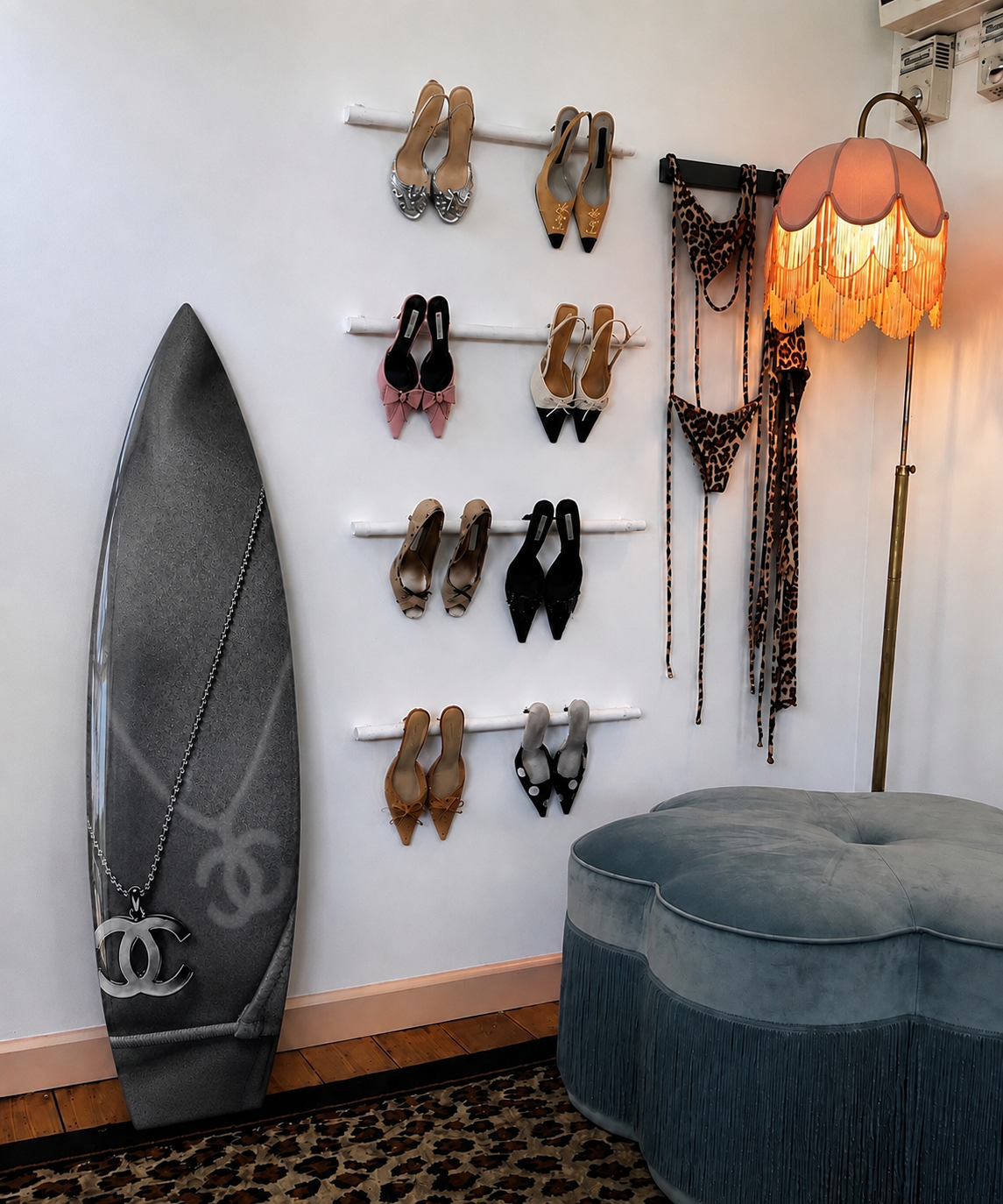 Fashion Killa Surfboard Wall Decor