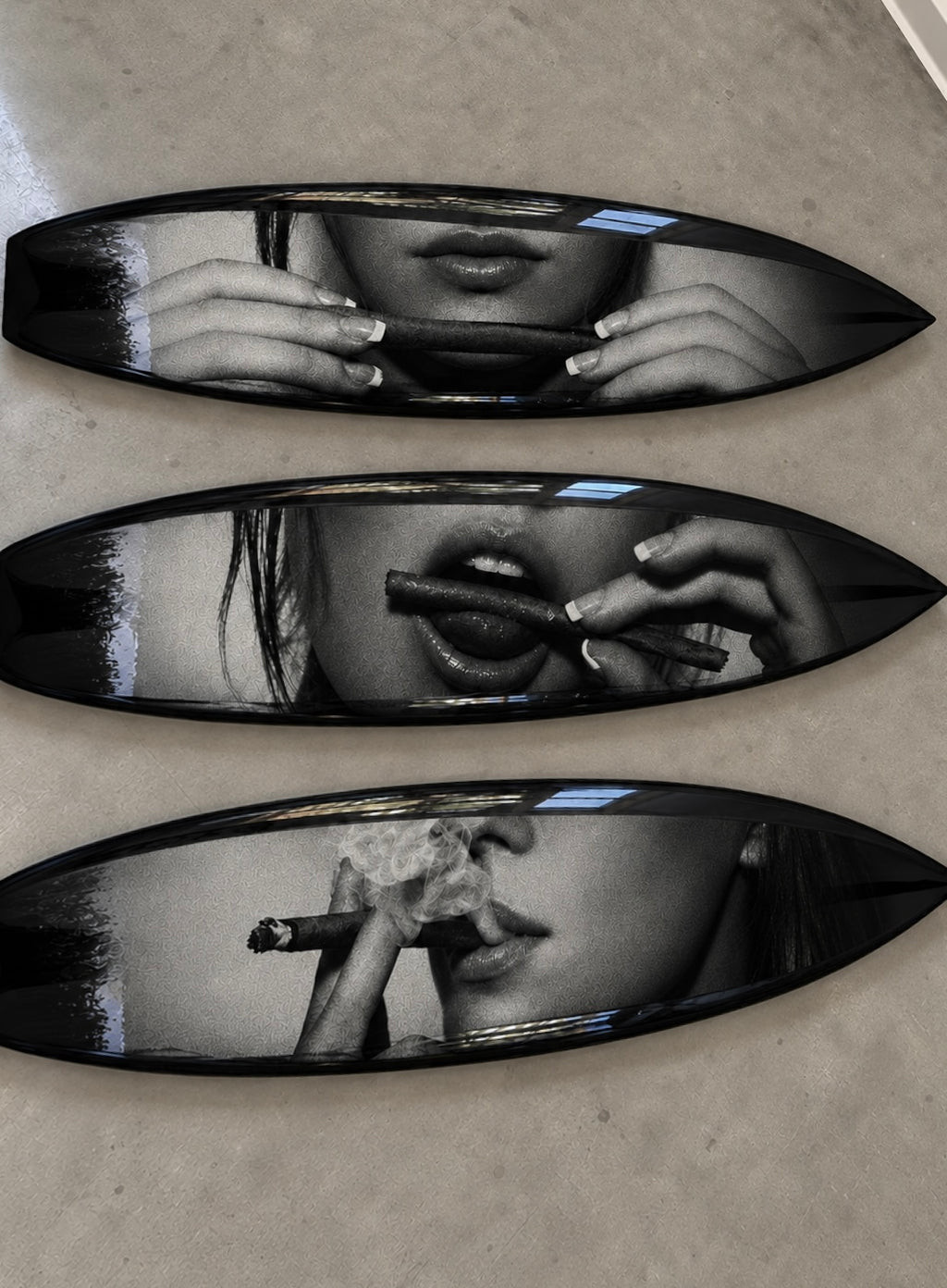 Music, Money, & Fa$hion - Three Surfboard Gift Set