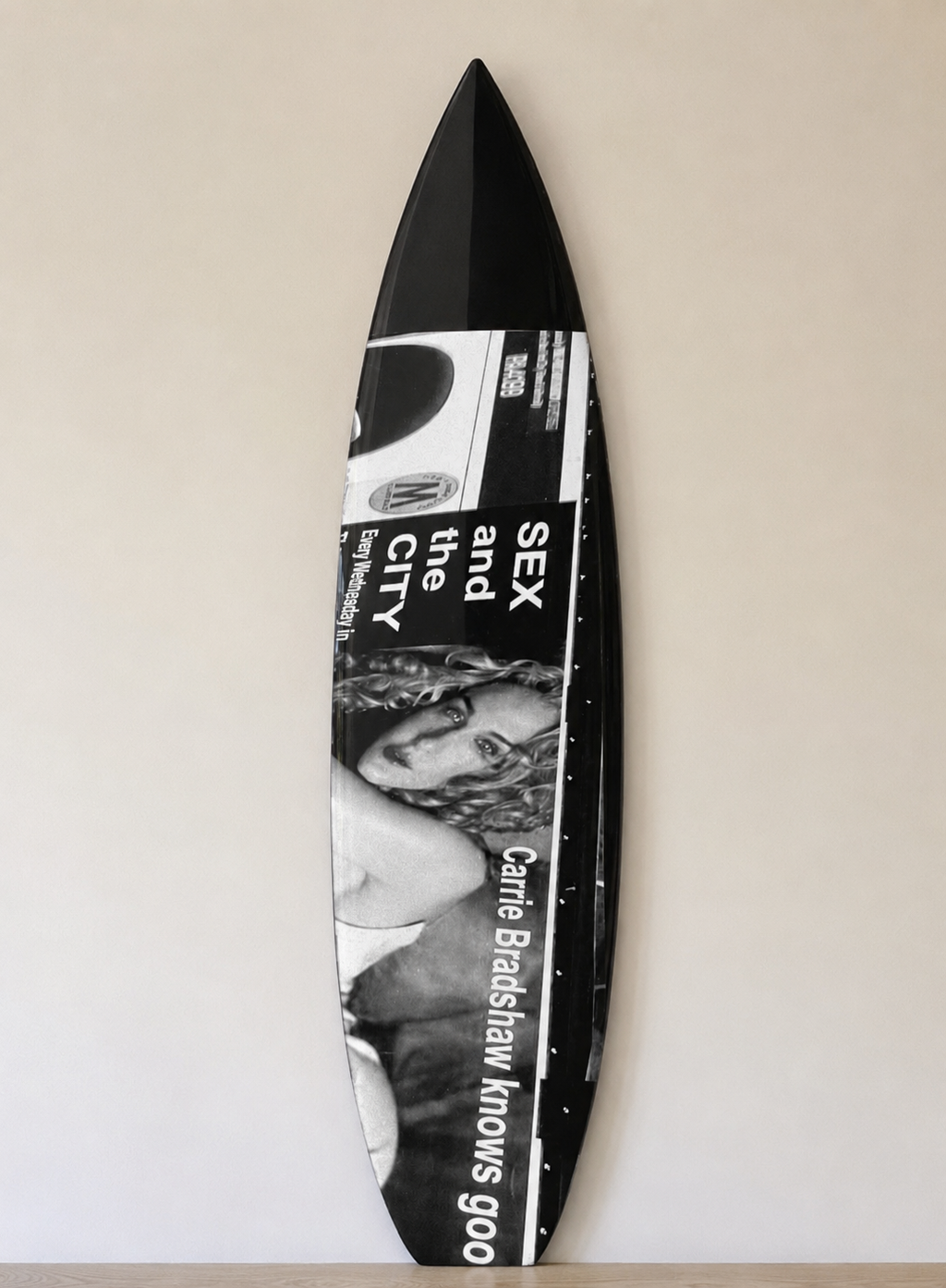 Carrie Surfboard Wall Decor