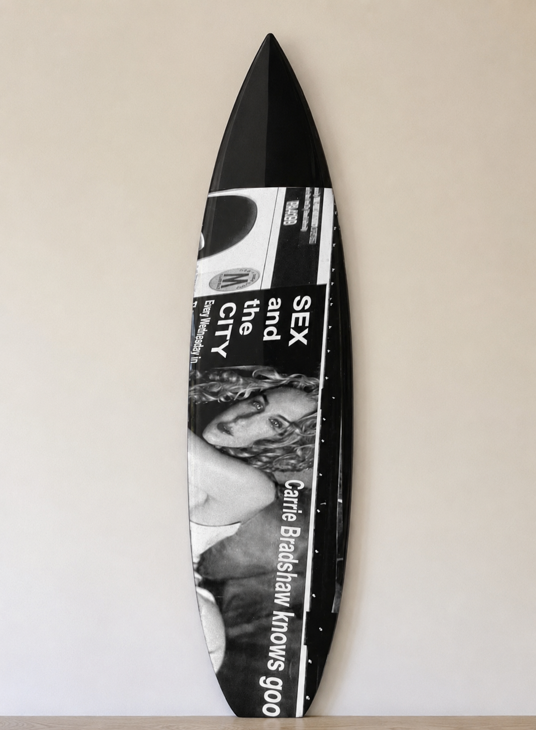 Carrie Surfboard Wall Decor