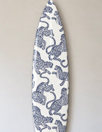 Porcelain Tiger Surfboard Wall Decor