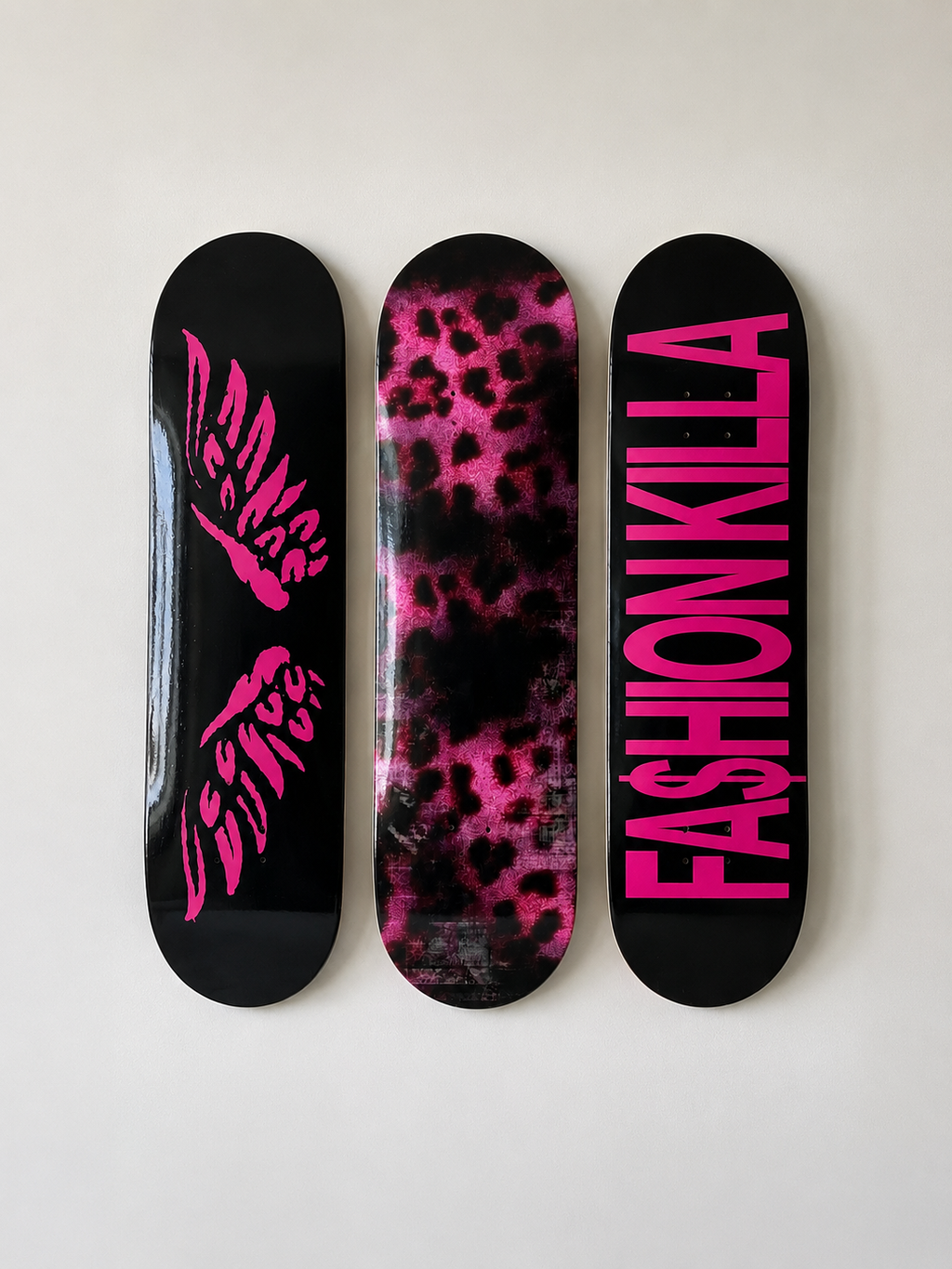 Fashion Killa Skateboard Wall Decor Set