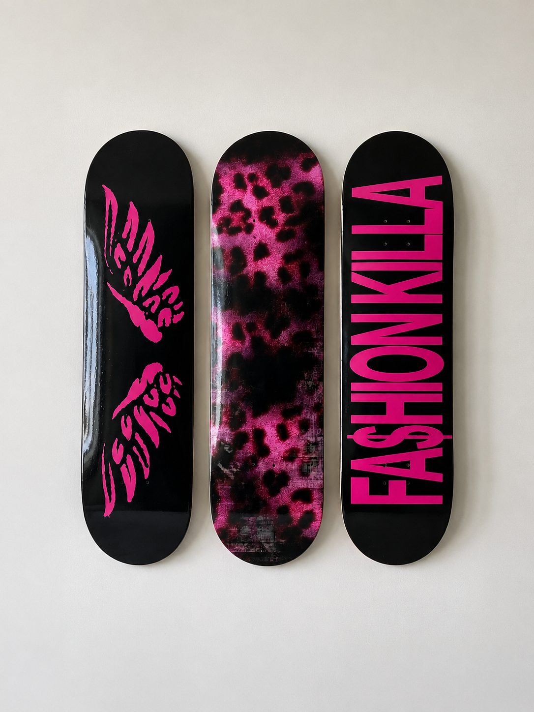 Fashion Killa Skateboard Wall Decor Set