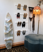 Summer Shell Surfboard Wall Decor