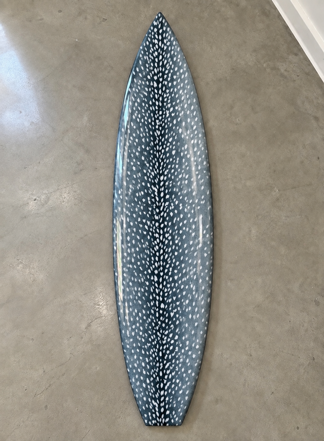 Baby Blue Bambi Print Surfboard Wall Decor