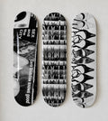 High Fashion Skateboard Wall Decor Set