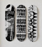 High Fashion Skateboard Wall Decor Set