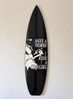 Save a Horse Surfboard Wall Decor