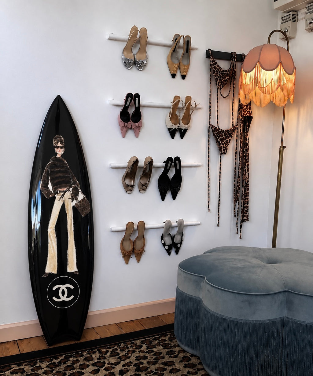 The It Girl Surfboard Wall Decor