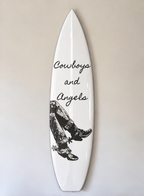 Cowboys & Angels Surfboard Wall Decor