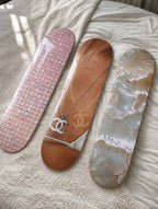 Summer Shell Chanel Skateboard Wall Decor Set