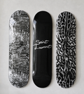 Laurent Cheetah Print Skateboard Wall Decor Art