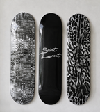 Laurent Cheetah Print Skateboard Wall Decor Art