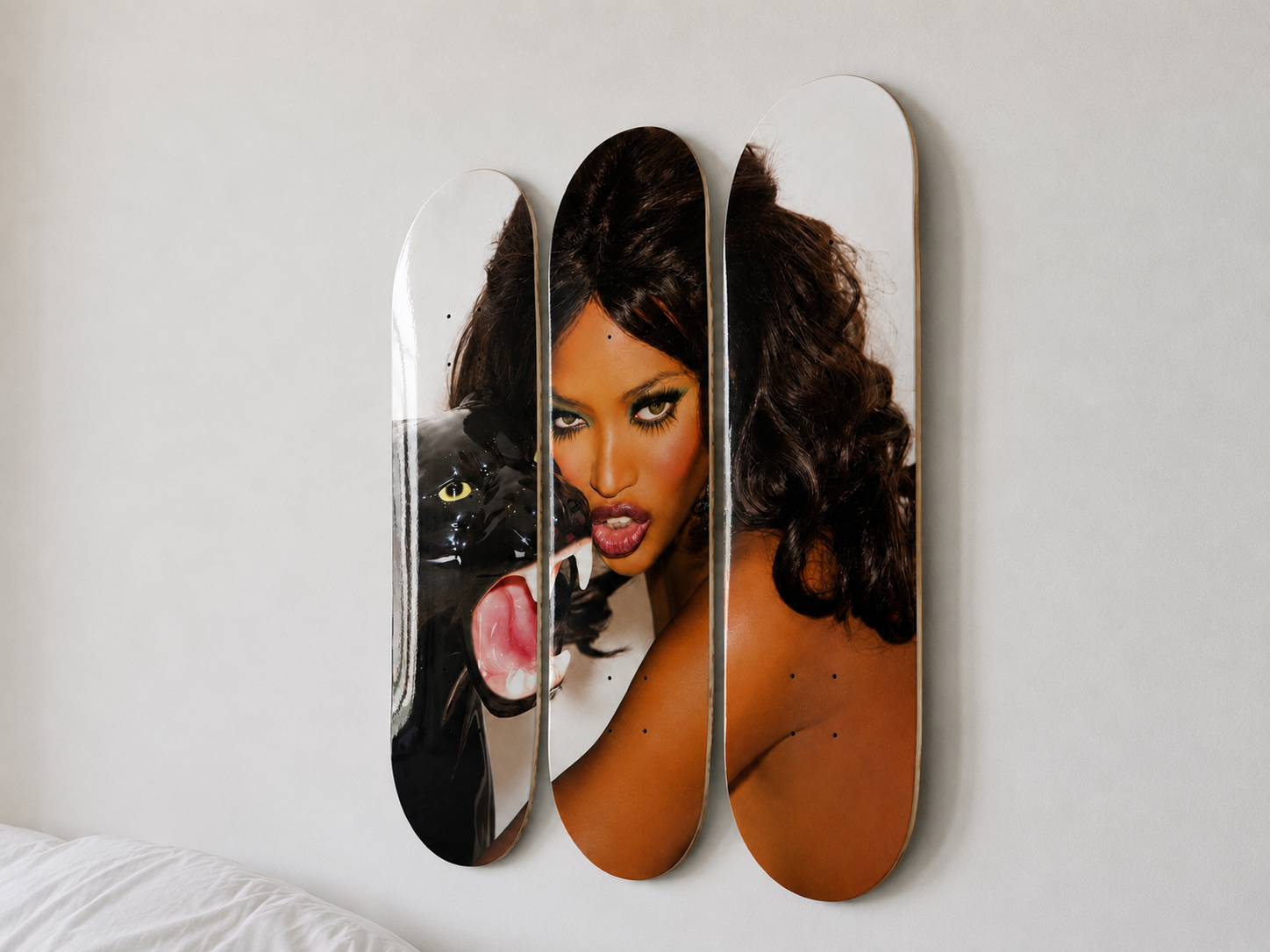 Naomi Skateboard Wall Decor Set
