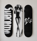 Supreme and Laurent Skateboard Wall Decor Art