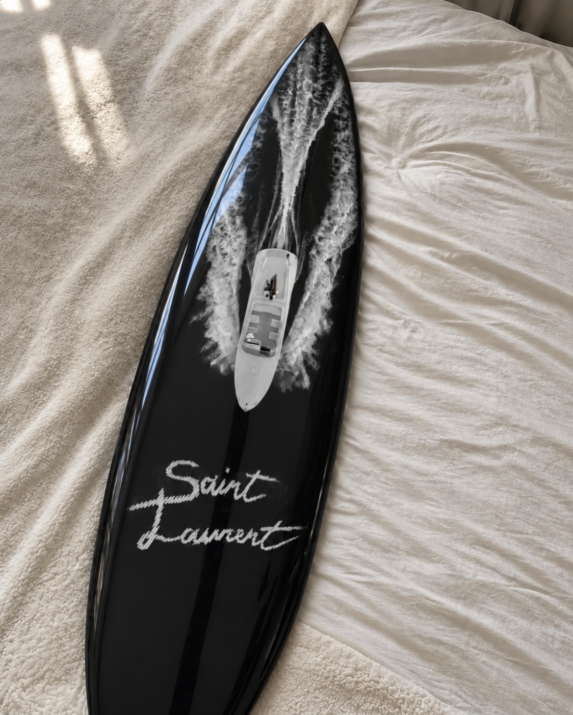The Amalfi Coast Surfboard Wall Decor