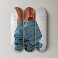 Cute Jeans Skateboard Wall Decor Set