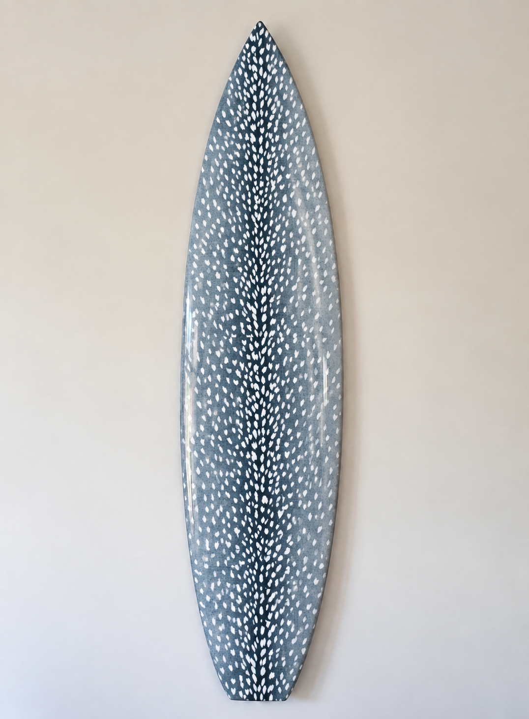 Baby Blue Bambi Print Surfboard Wall Decor