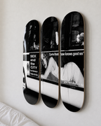 Carrie Skateboard Wall Decor Set