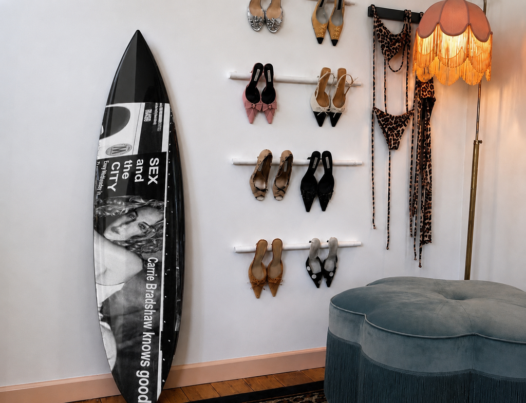 Carrie Surfboard Wall Decor