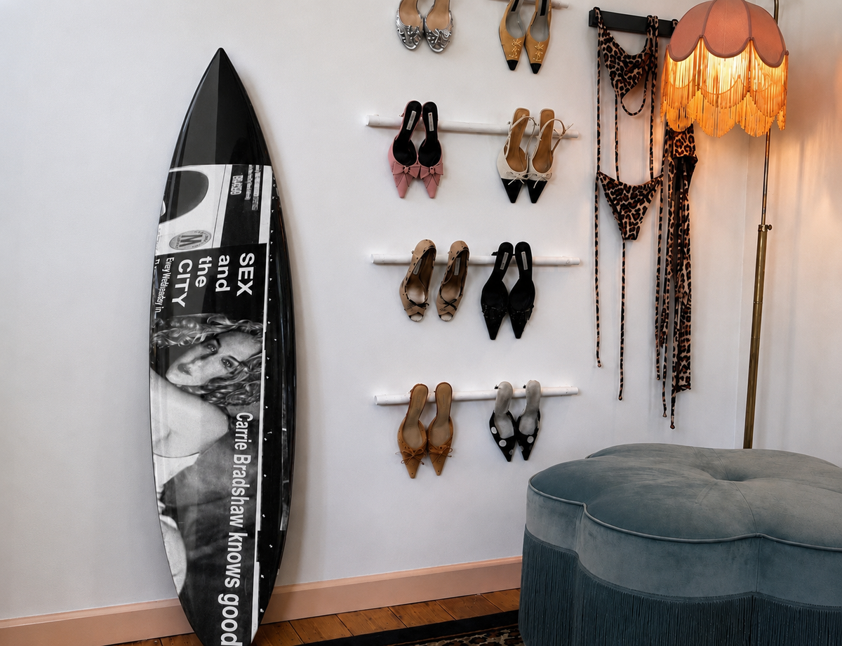 Carrie Surfboard Wall Decor