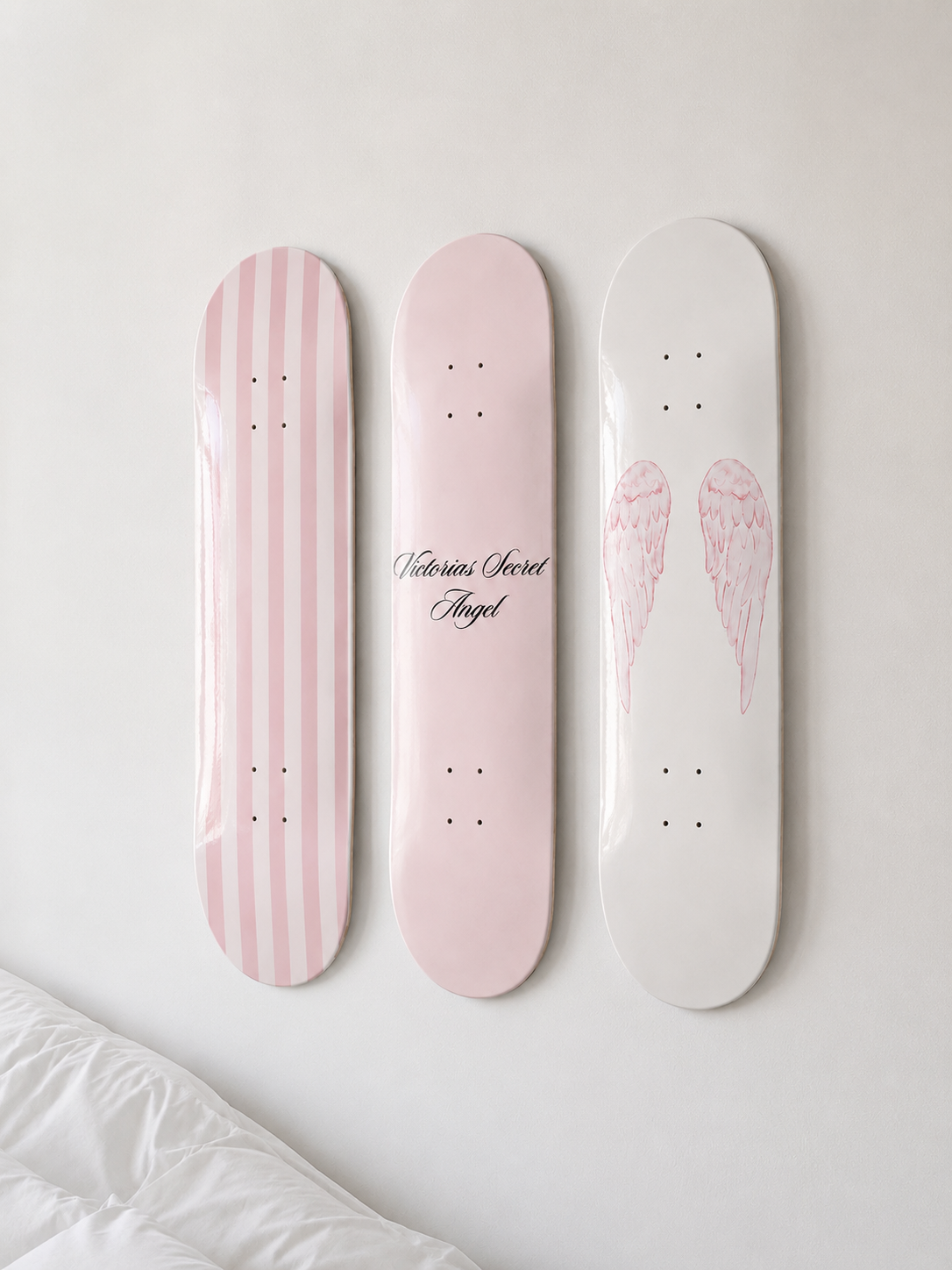 VS Angel Skateboard Wall Decor Art