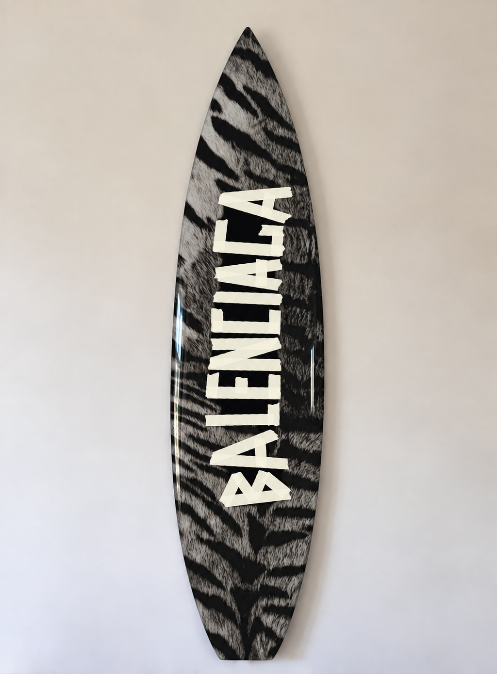 Strip Tape Fashion Surfboard Wall Decor