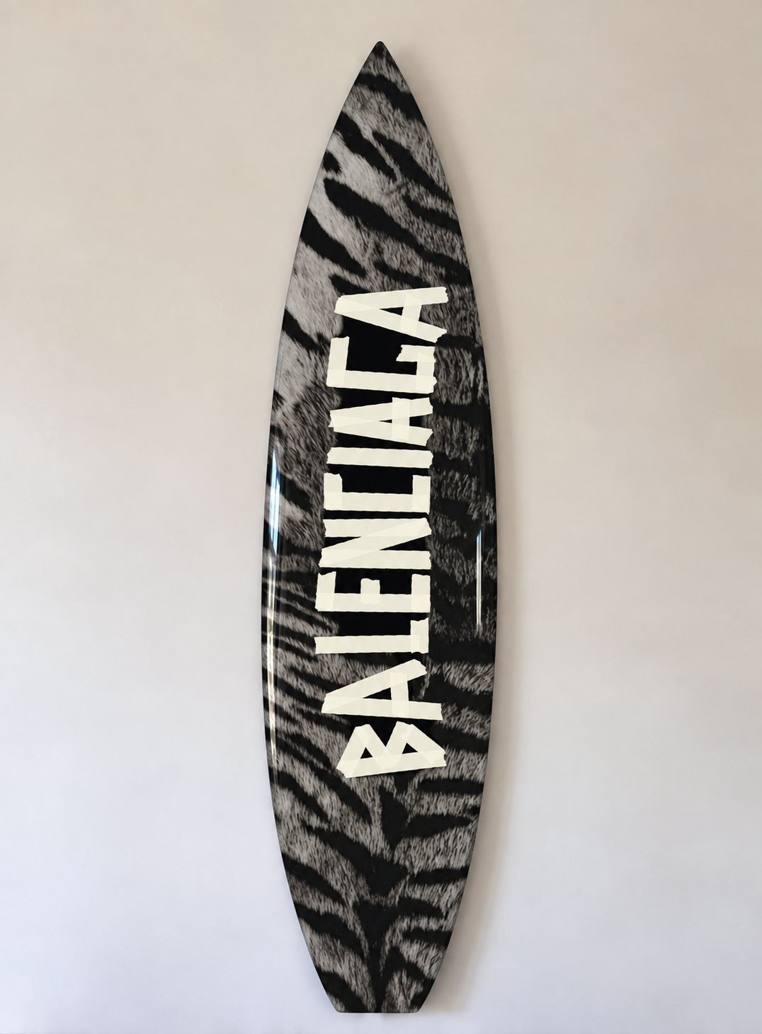 Strip Tape Fashion Surfboard Wall Decor