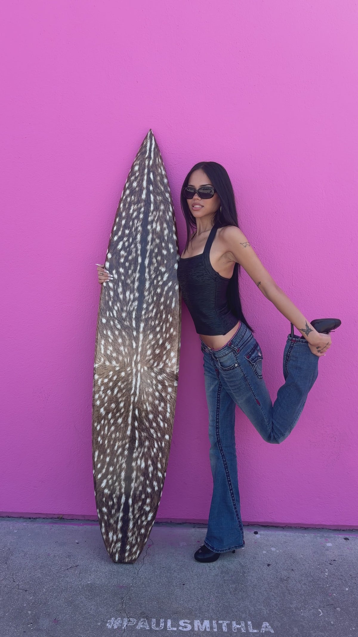 Bambi Surfboard Wall Art